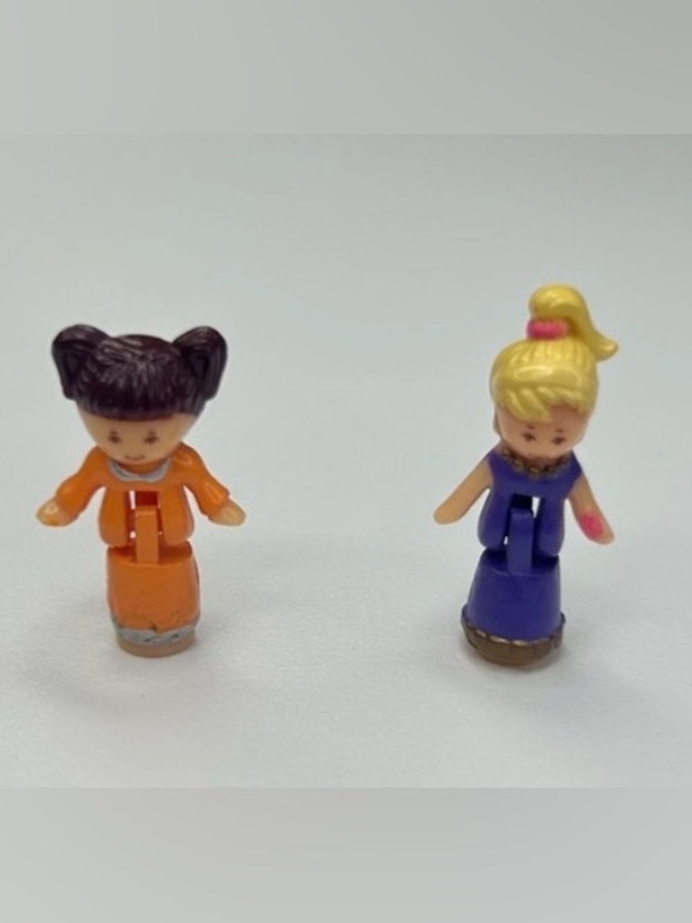 Vintage Polly Pocket Star Bright Dinner Party 1994 Polly & Dana Figures